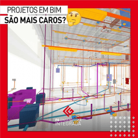 PROJETOS EM BIM SÃO MAIS CAROS?