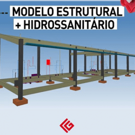 MODELO ESTRUTURAL + HIDROSSANITÁRIO