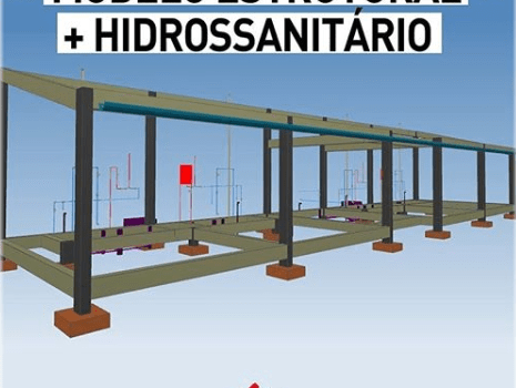 MODELO ESTRUTURAL + HIDROSSANITÁRIO