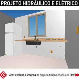 PROJETO HIDRÁULICO E ELÉTRICO