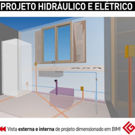 PROJETO HIDRÁULICO E ELÉTRICO