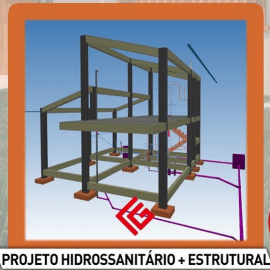 PROJETO HIDROSSANITÁRIO + ESTRUTURAL