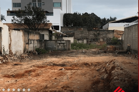 LIMPEZA DO TERRENO PARA INÍCIO DA OBRA!