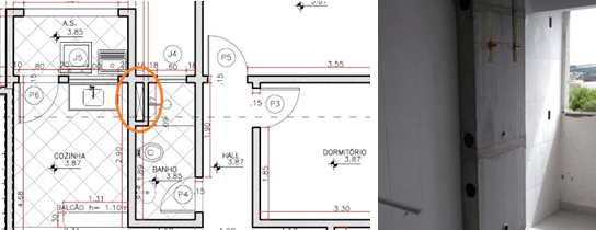 Shaft’s:  Modulares x Alvenaria