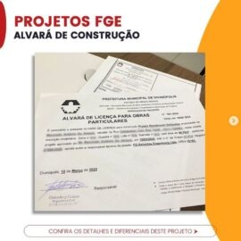 Alvará de construção na FGE!